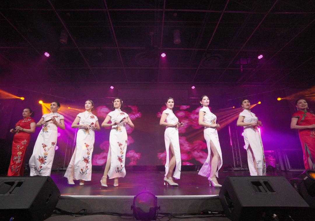 旗袍走秀舞蹈《书简》 表演单位:Suzy模特工作室